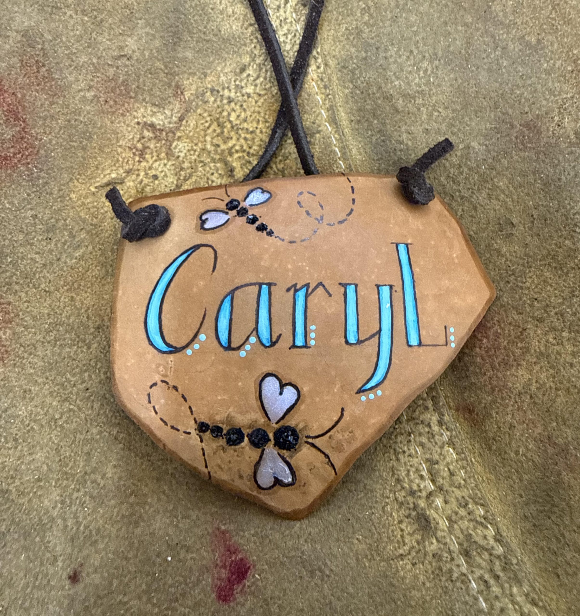 New Mexico Gourd Society September Gourd Name Tag Project